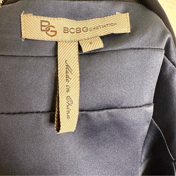 BCBG Generation Short Dress Women's Blue/Black Size‎ 2 Sleeveless  Party Dress - Picture 7 of 14